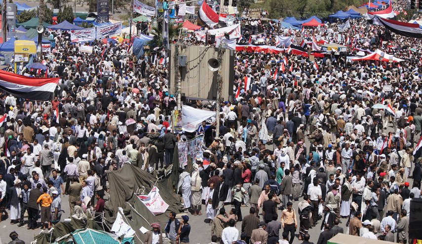 بزرگداشت هفتمین سالروز انقلاب 11 فوریه یمن