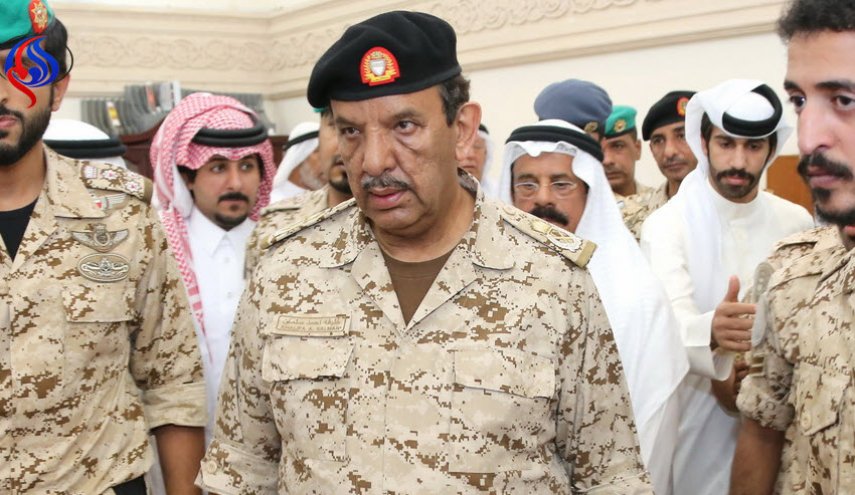 قائد الجيش البحريني يهاجم قطر وإيران