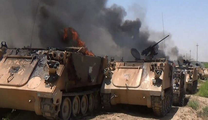 حمله موشکی مبارزان یمن به متجاوزان در جنوب عربستان

