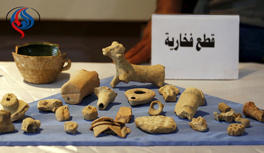 ضبط آثار تعود للعهد السومري ومسلة حمورابي بشمال العراق +صور