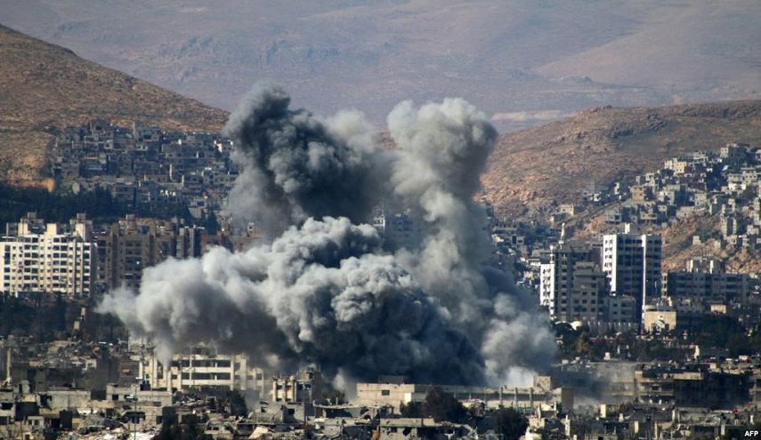 قذائف المسلحين تستهدف معرض دمشق وضاحية الاسد