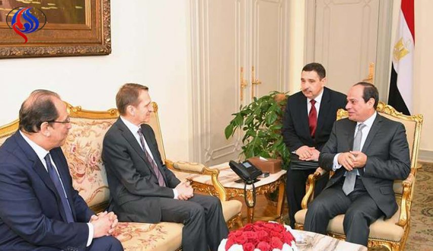 دیدار رئیس سازمان اطلاعات روسیه با سیسی

