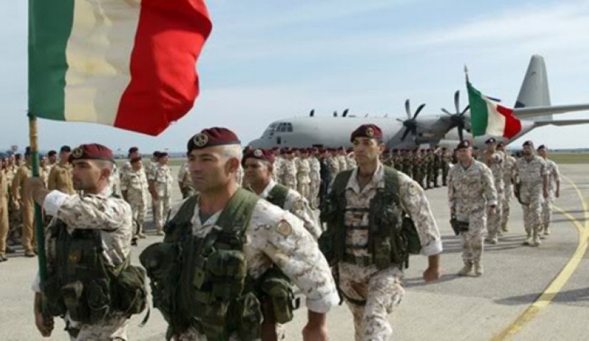 کاهش تعداد نظامیان ایتالیایی در عراق

