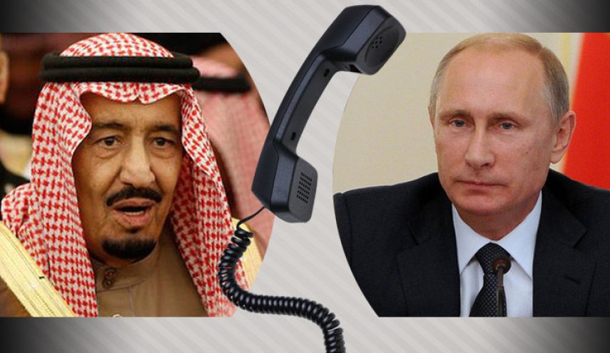 بوتين والملك السعودي يبحثان هاتفياً الوضع في سوريا
