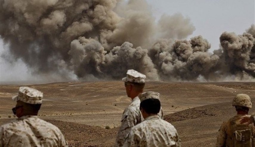 سرنگونی هواپیمای جاسوسی متجاوزان بر فراز صعده یمن
