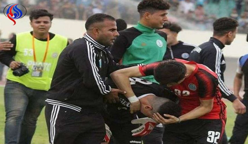 حارس عراقي يُبكي فريقه بخبر مفجع أخفاه حتى نهاية المباراة