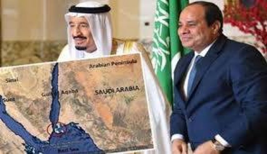 تحویل دو جزیره «تیران» و «صنافير» مصر به سعودی‌ها