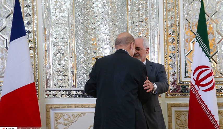 وزرای خارجه ایران و فرانسه دیدار کردند