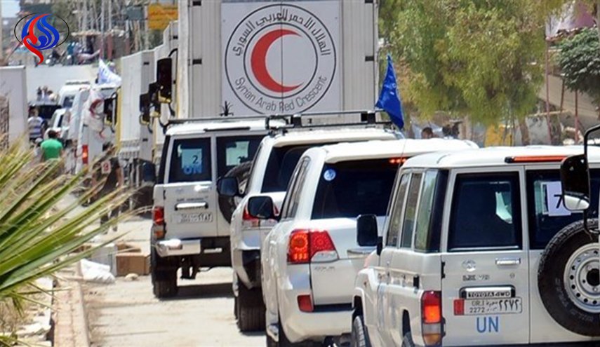 الأمم المتحدة ترسل قافلة مساعدات أخری للغوطة الشرقية