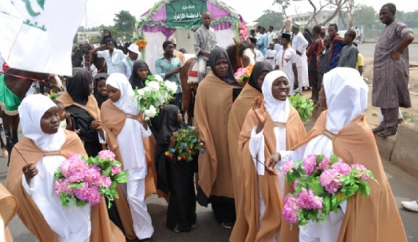 احتفالات بمناطق مختلفة في نيجيريا بمناسبة ولادة السيدة الزهراء (ع)