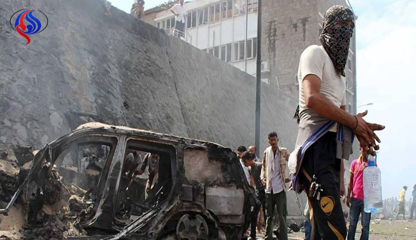 ارتفاع حصيلة ضحايا التفجير الارهابي في عدن الى 38 
