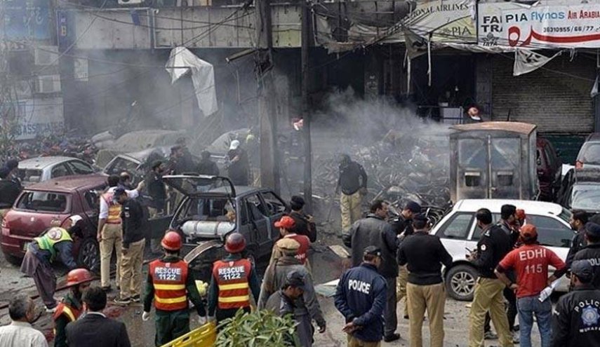 مقتل 7 أشخاص جراء تفجير قرب مدينة لاهور الباكستانية