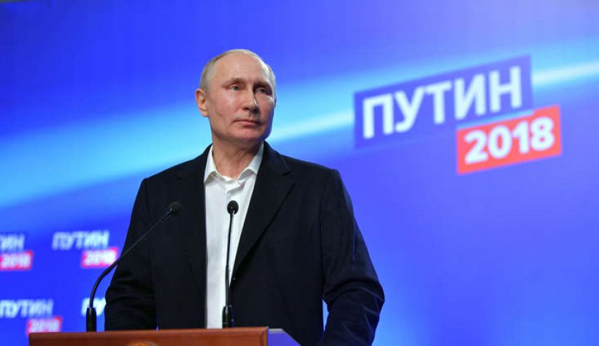  پوتین با کسب 76.66 درصد آراء پیروز انتخابات است