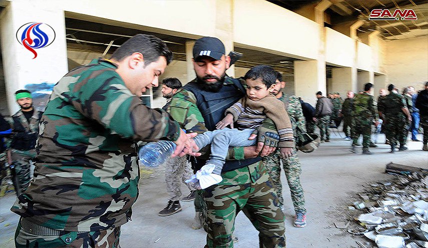 الجيش السوري يواصل تقدمه ومعركة الغوطة في نهايتها