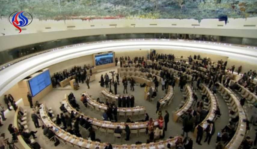 مجلس حقوق الإنسان اعتمد 5 قرارات تدين کیان الاحتلال