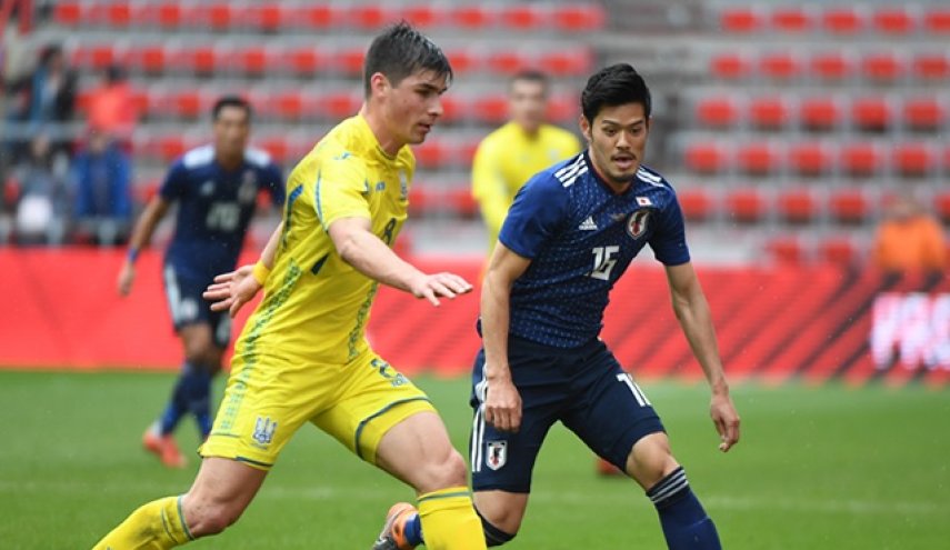 منتخب اليابان يخسر أمام أوكرانيا 1-2