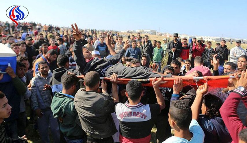 49 مجروح در دومین روز تظاهرات بزرگ بازگشت در غزه + تصاویر