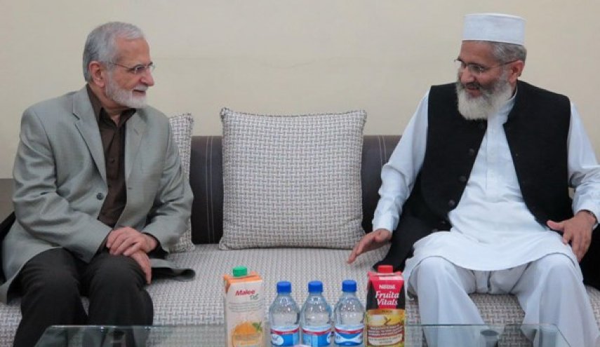دیدار خرازی با رئیس جمعیت اسلامی پاکستان
