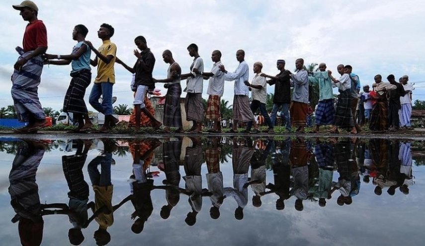 مسلمي الروهينغا تحت رحمة الامطار الموسمية في بنغلادش