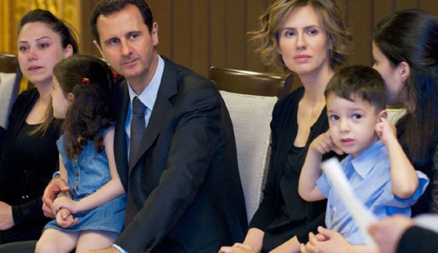 خروج بشار اسد و خانواده‌اش از سوریه تکذیب شد
