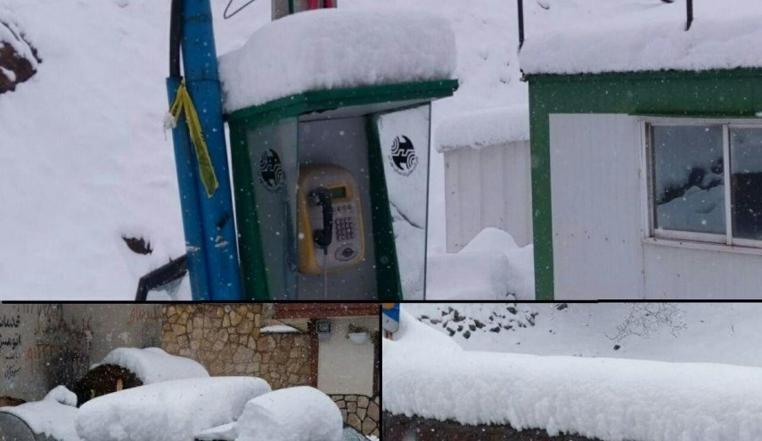 ارتفاع برف در شمشک و دربندسر تهران به ۴۰ سانتی متر رسید