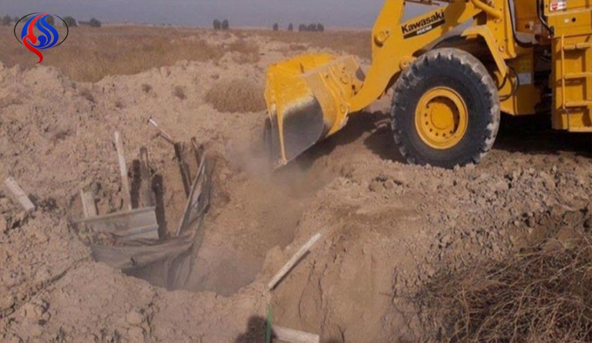 کشف و انهدام 5 تونل متعلق به گروه تروریستی داعش در نینوا