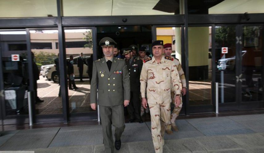 وزير الدفاع الايراني يصل بغداد