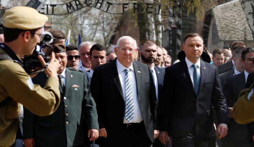 شكوى ضد رئيس الكيان الإسرائيلي بموجب قانون محرقة اليهود في بولندا
