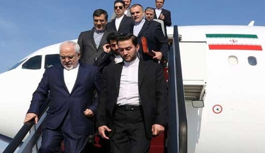 وزير الخارجية الايراني يصل الى نيويورك