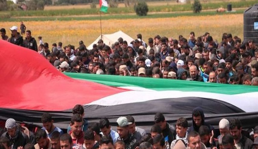 «راهپیمایی بازگشت» در غزه برای چهارمین هفته متوالی با عنوان «جمعه شهدا و اسرا»/ 4 شهید و 126 زخمی در یورش صهیونیست ها به فلسطینیان + تصاویر