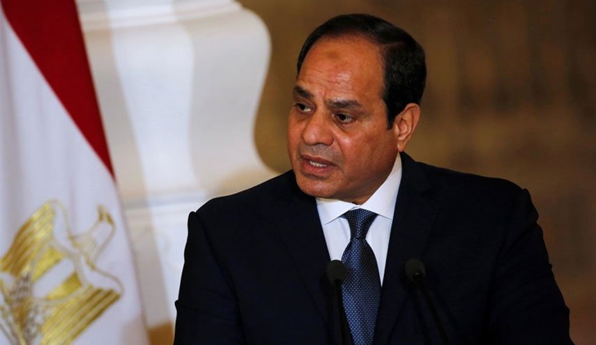 دیدار رئیس دستگاه اطلاعات فرانسه با رئیس‌جمهور مصر