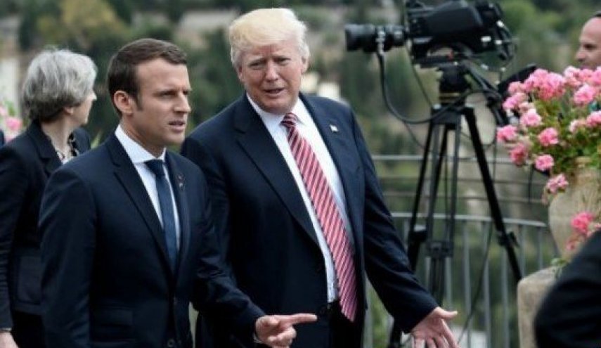 هدایای عجیب رهبران آمریکا و فرانسه به یکدیگر
