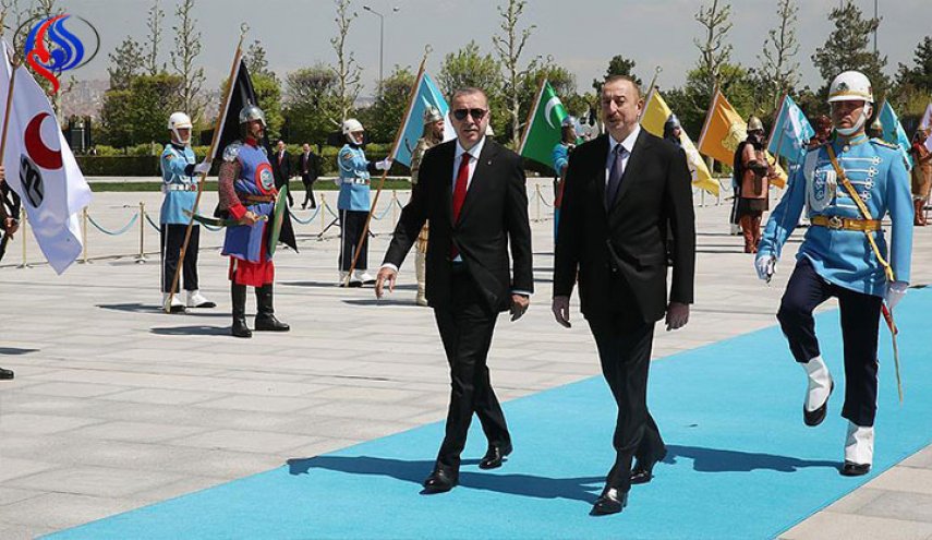 أردوغان يستقبل الرئيس الأذري علييف في أنقرة
