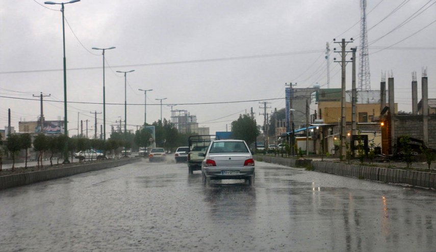 باد و باران شدید در 16 استان کشور