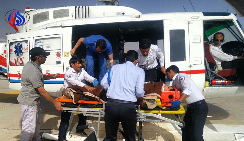نقل 84 مصاباً الى مستشفى مدينة ياسوج الايرانية جراء الزلزال