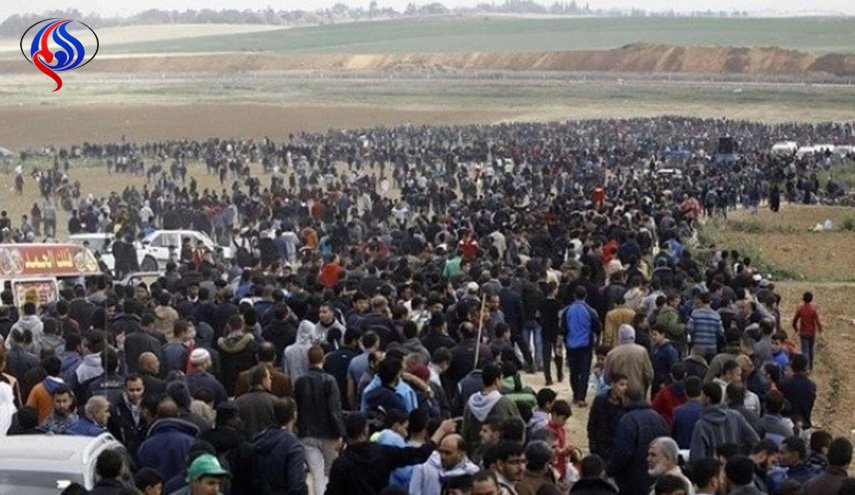دعم شعبي مغربي لمسيرات العودة بفلسطين