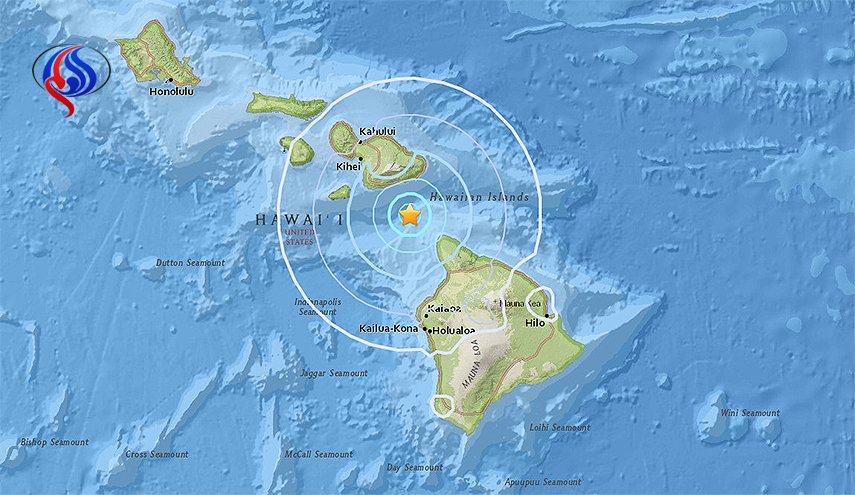 زلزال بقوة 6,9 درجات يضرب أرخبيل هاواي