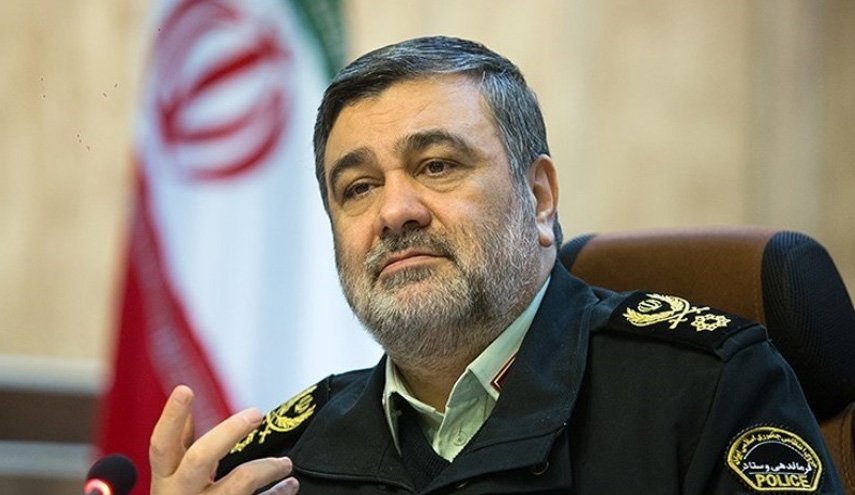 قائد قوى الامن الداخلي الإيرانية: ترامب شخصية غير طبيعية