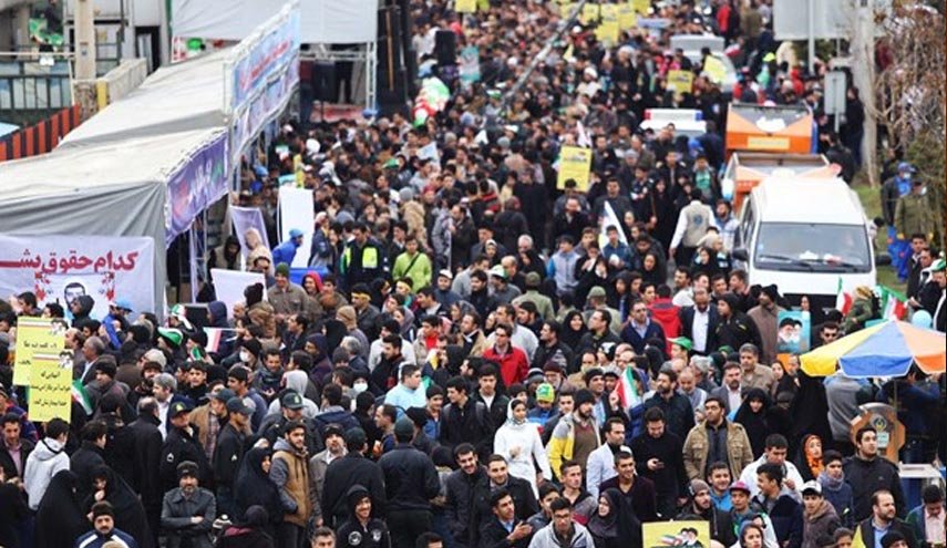 تظاهرات في ايران تنديدا بنقض اميركا لتعهداتها