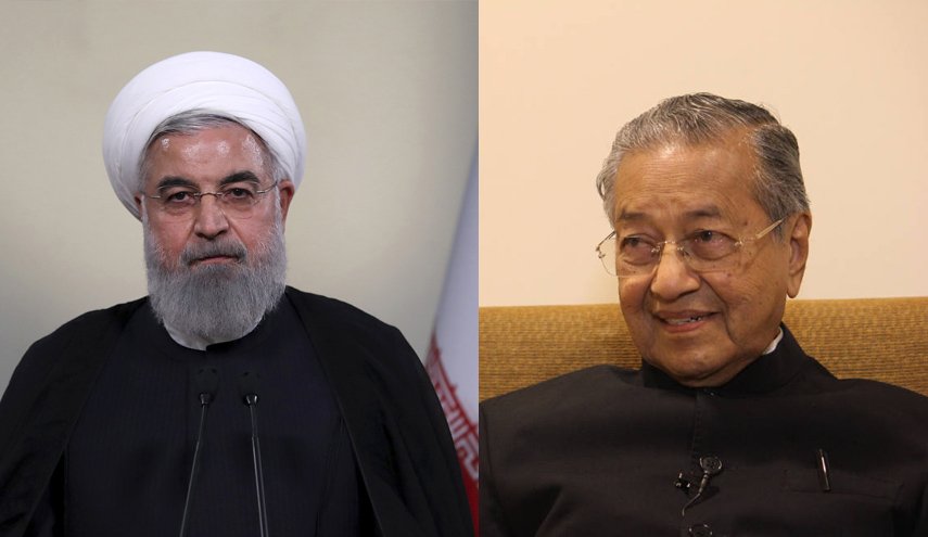 الرئيس روحاني يهنئ بانتخاب مهاتير محمد رئيسا لوزراء ماليزيا