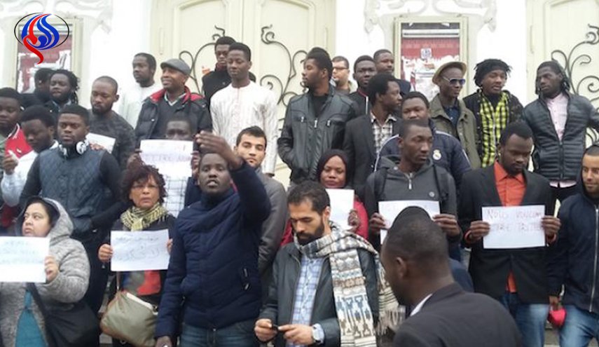 مسيرة لمساندة حقوق المهاجرين في تونس