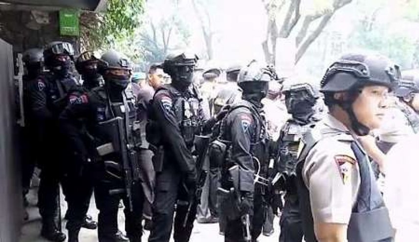 انفجار در اداره پلیس اندونزی