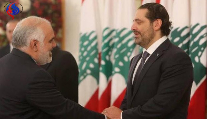 السفير الايراني في بيروت يلتقي الحريري وبري