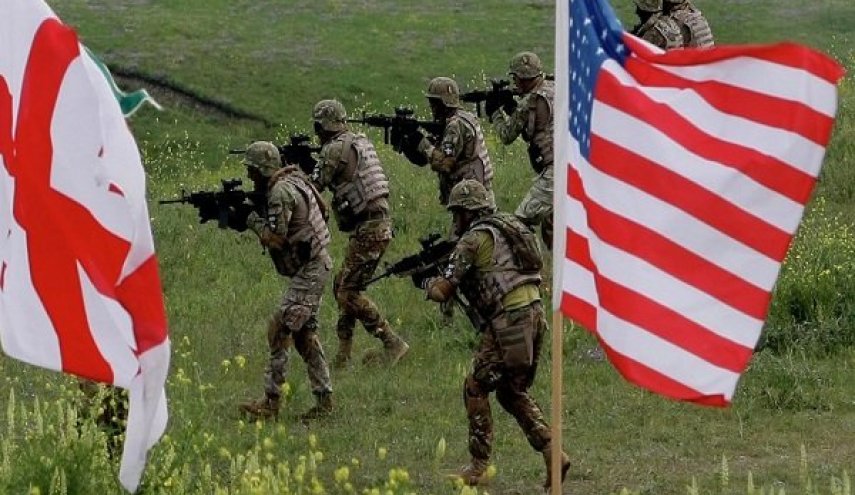 مرکز آموزش نظامی آمریکا در گرجستان افتتاح شد
