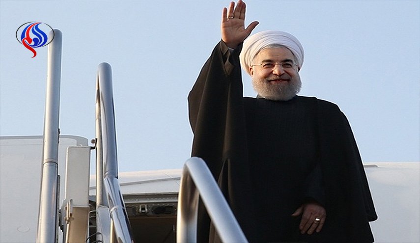 الرئيس روحاني يغادر اسطنبول عائدا الى طهران