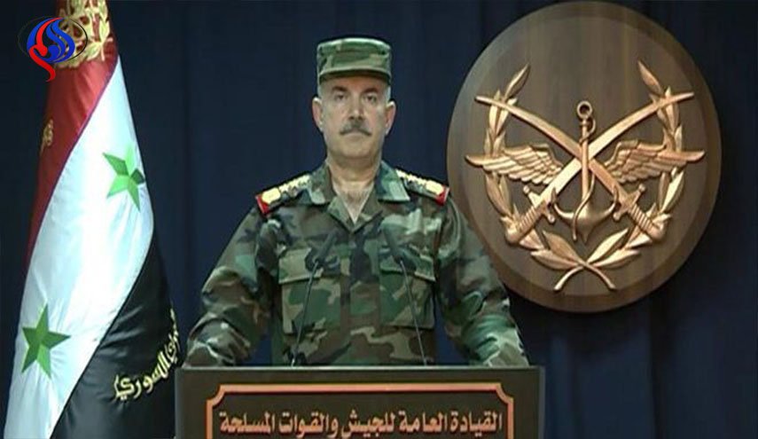 بیانیه ارتش سوریه در پی آزادسازی منطقه «حجرالاسود»