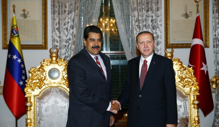 اردوغان يهنىء مادورو بعد فوزه في الانتخابات الرئاسية