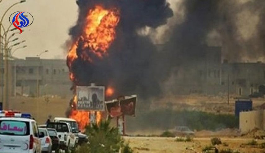 6کشته در انفجار خودروی بمب گذاری شده در لیبی 