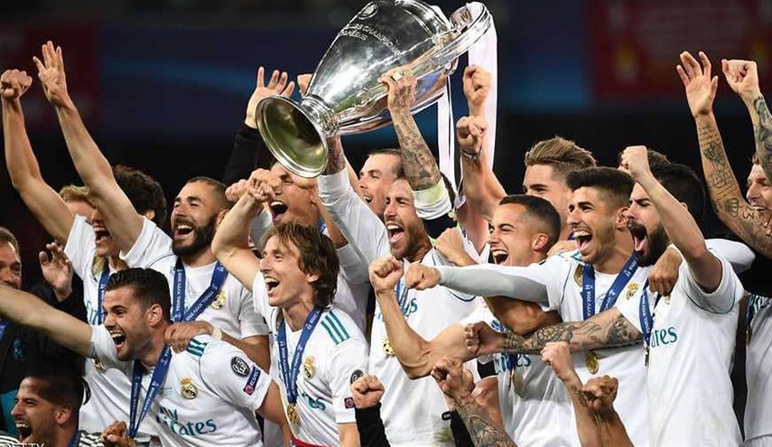 دوري أبطال اوروبا: ريال مدريد يحرز لقبه الثالث تواليا 