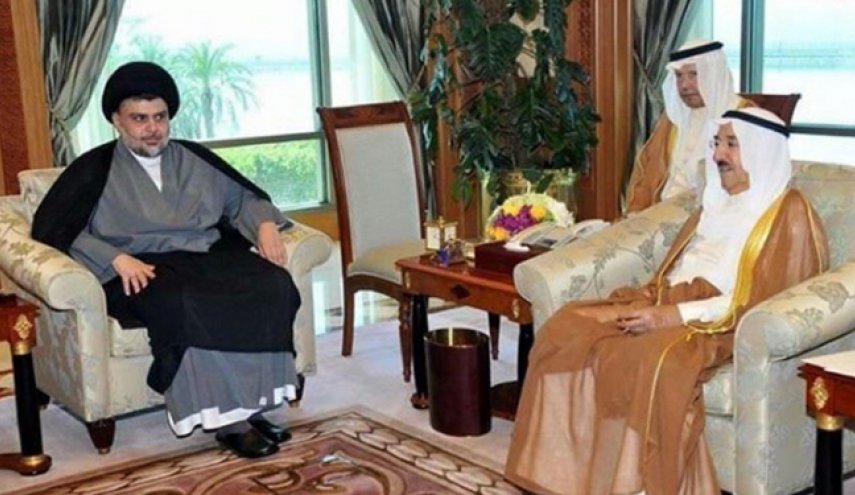 مقتدی صدر با امیر کویت دیدار کرد

